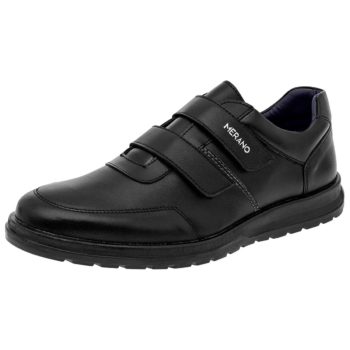 Zapato Casual Color Negro Para Hombre, Marca Merano